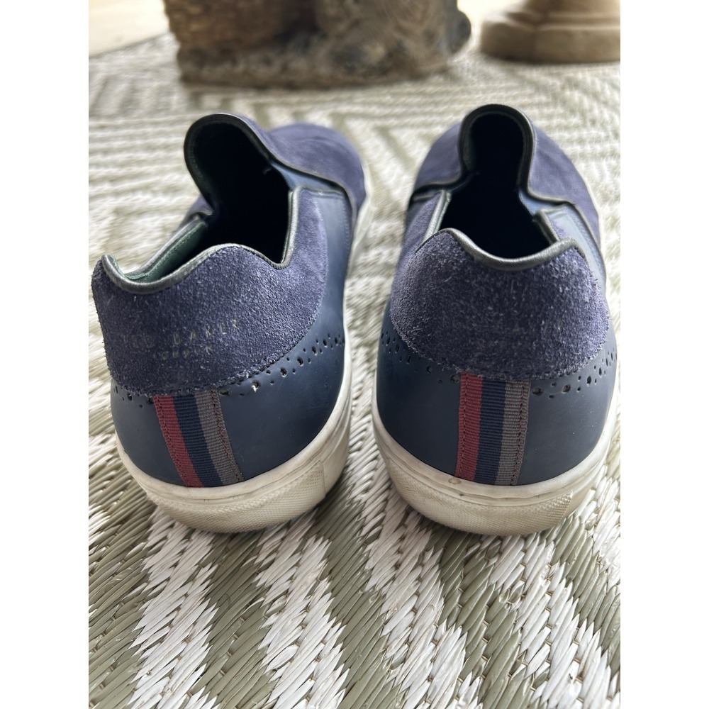 Ted Baker slip-on Blue Suede Men's Sneakers Size 46/12